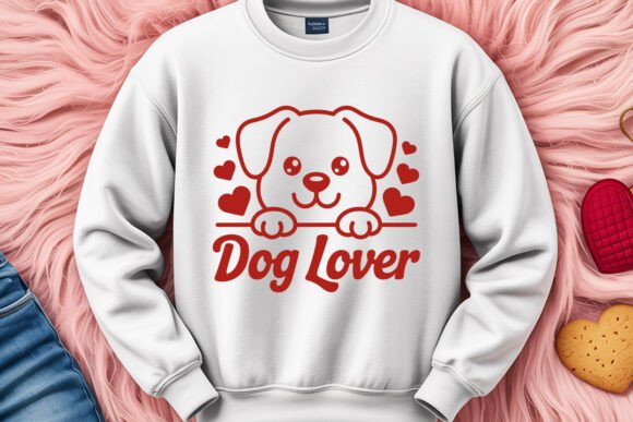 Adorable Dog SVG for Heartfelt Embroidery