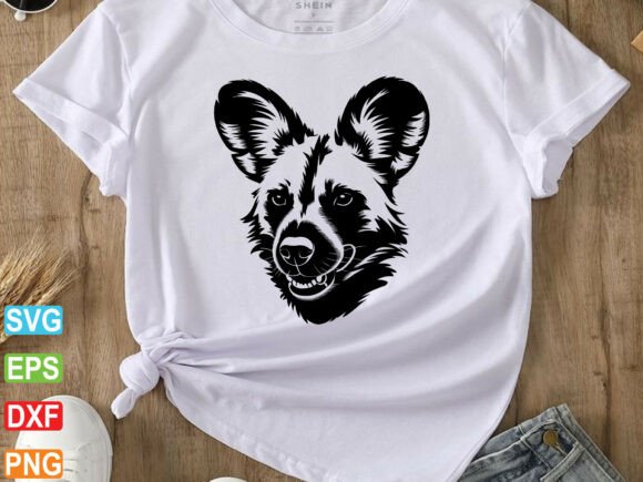 African Wild Dog Svg