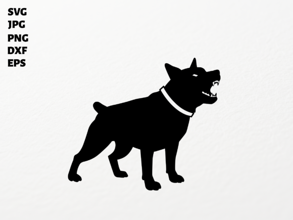 Growling Dog SVG for Cricut Sublimation