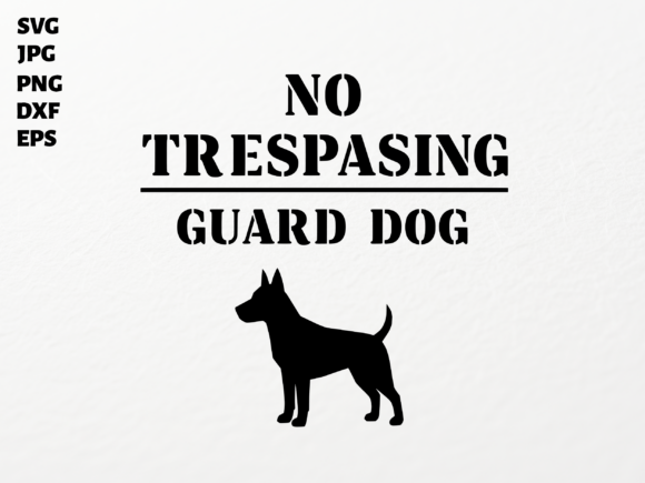 Guard Dog SVG for Cricut Sublimation PNG