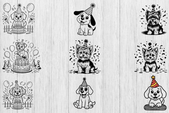 Happy Paws on Fabric