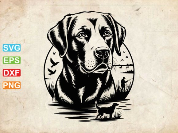 Hunting Dog SVG for Real Projects